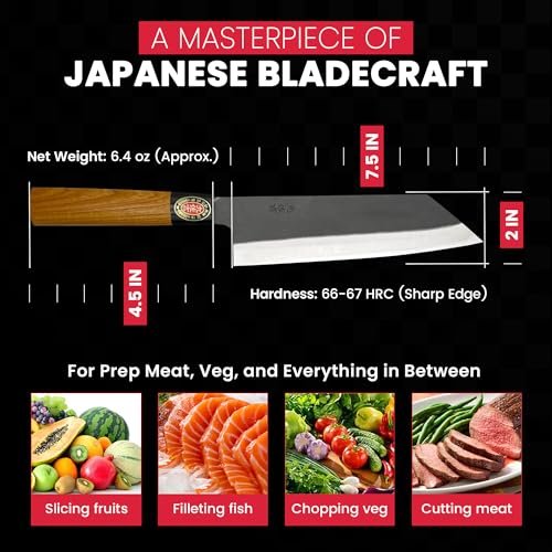 Bunka Knife For Precision Cutting