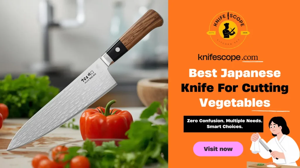 Best Japanese Knife For Cutting Vegetables: Top Picks 1 Best Japanese Knife For Cutting Vegetables