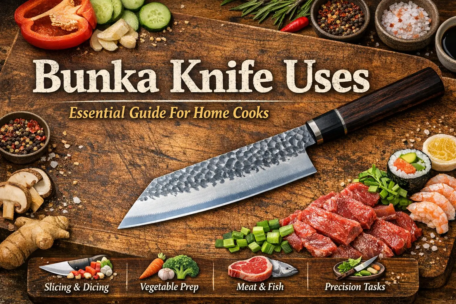 Bunka knife uses