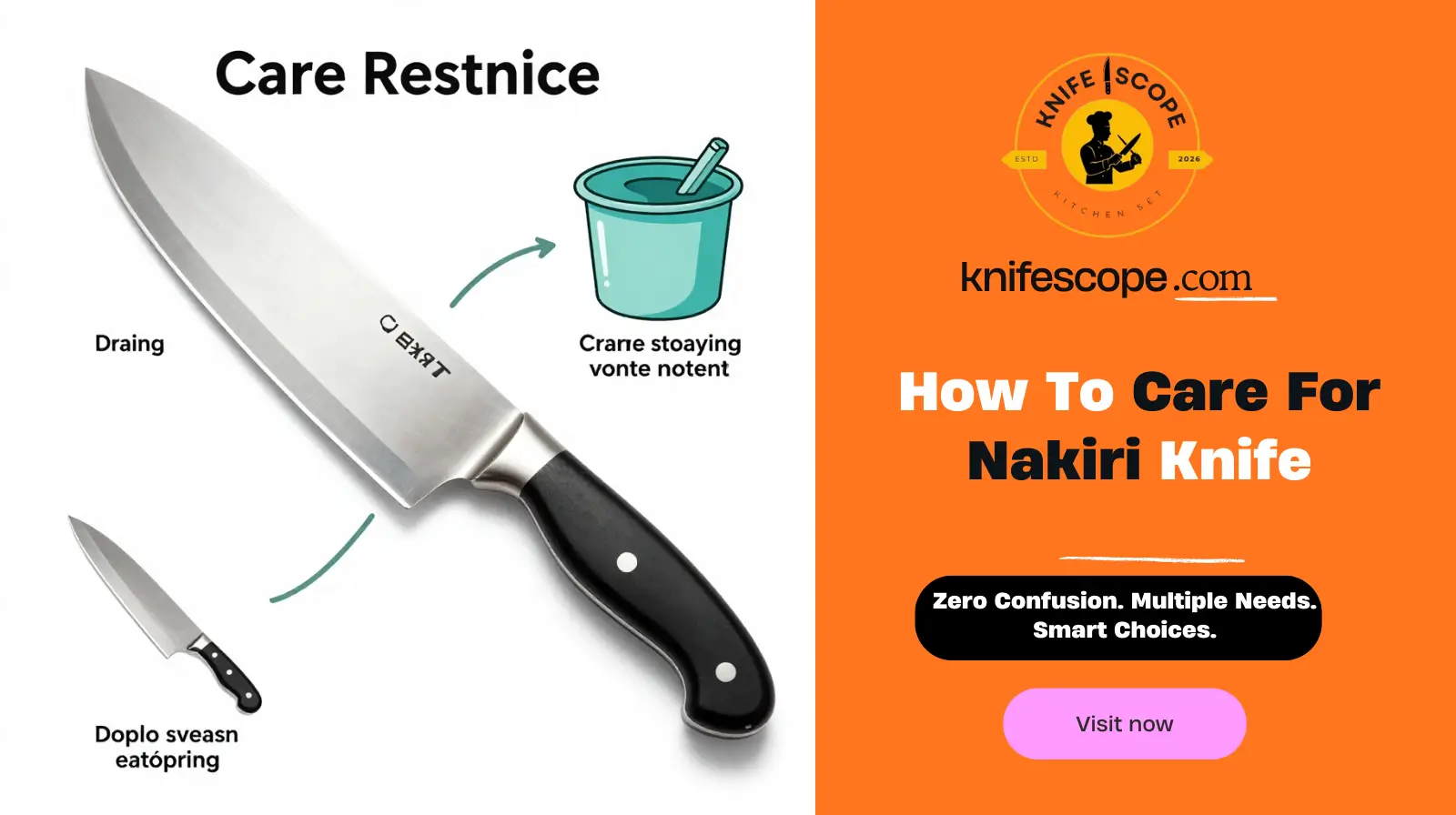 How To Care For Nakiri Knife