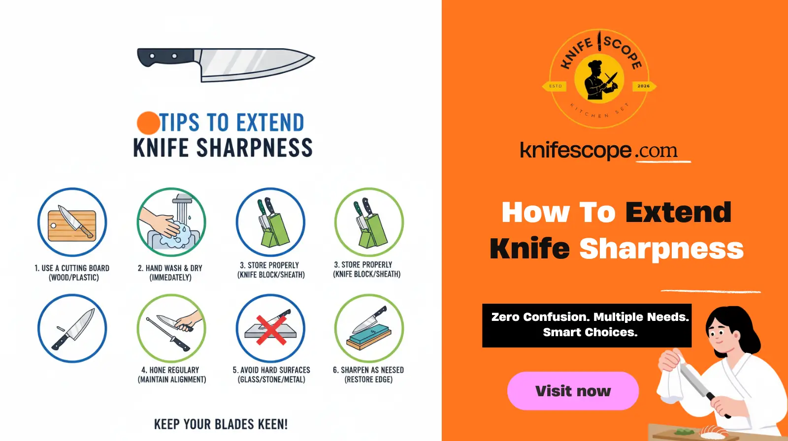 How To Extend Knife Sharpness