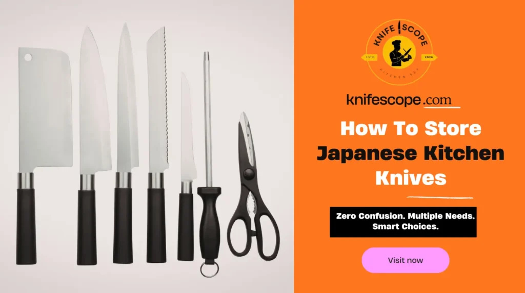 How To Store Japanese Kitchen Knives
