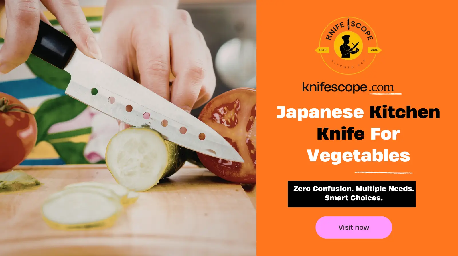 Japanese Kitchen Knife For Vegetables