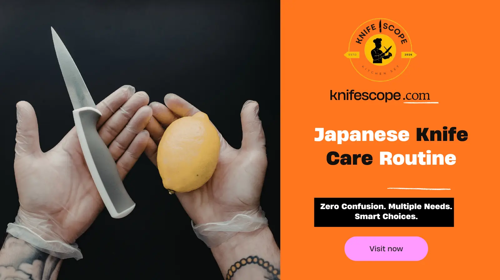 Japanese Knife Care Routine