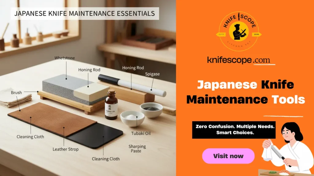 Japanese Knife Maintenance Tools: Expert Care Guide 1 Japanese Knife Maintenance Tools