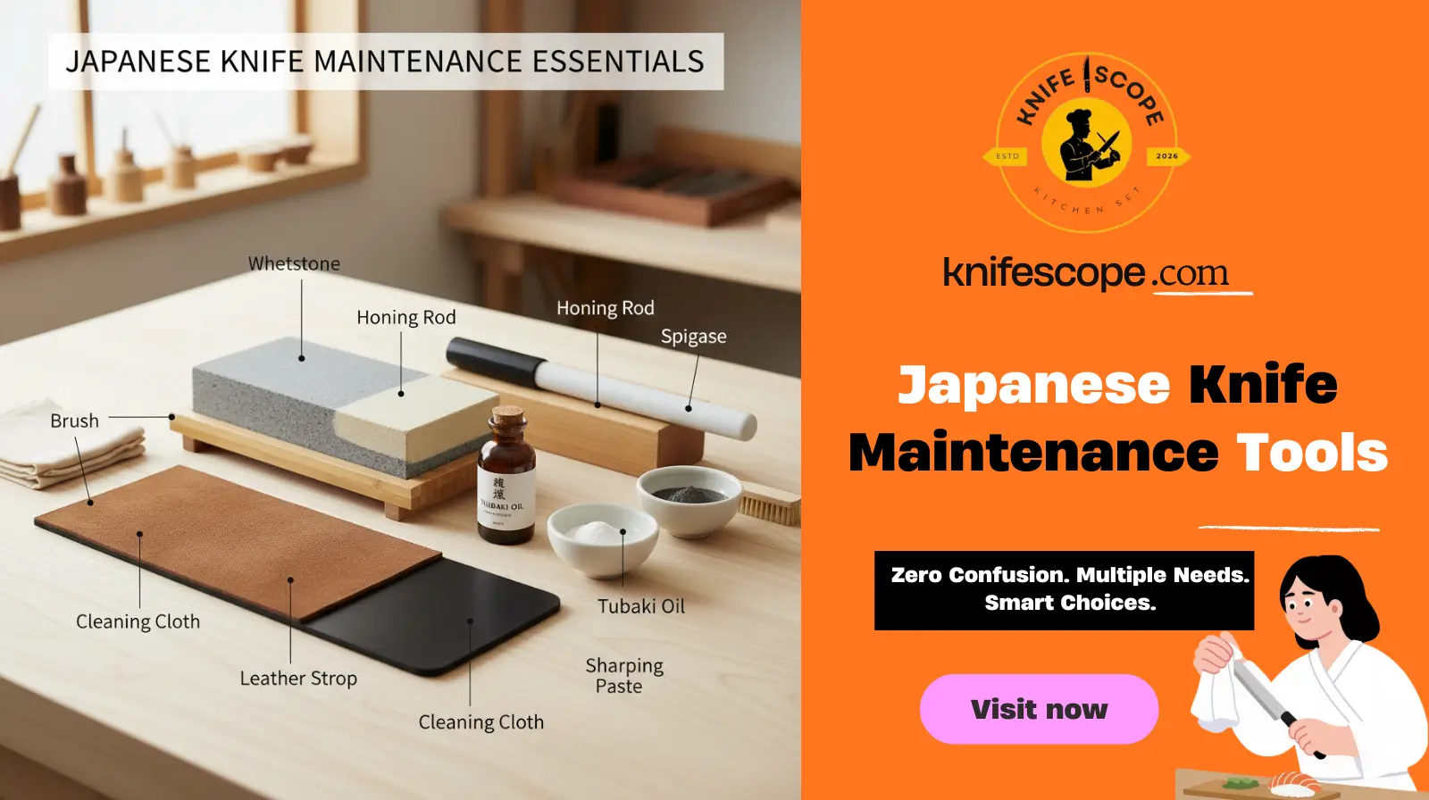 Japanese Knife Maintenance Tools