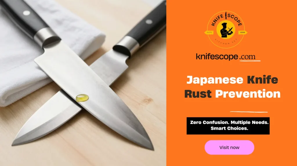 Japanese Knife Rust Prevention