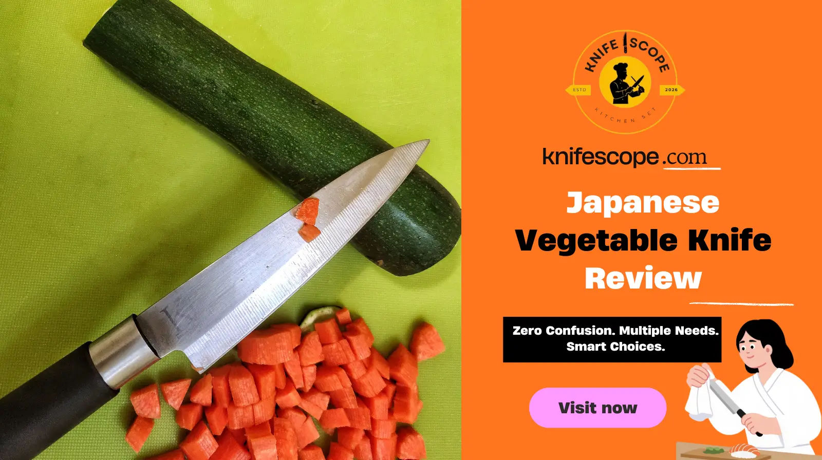 Japanese Vegetable Knife Review