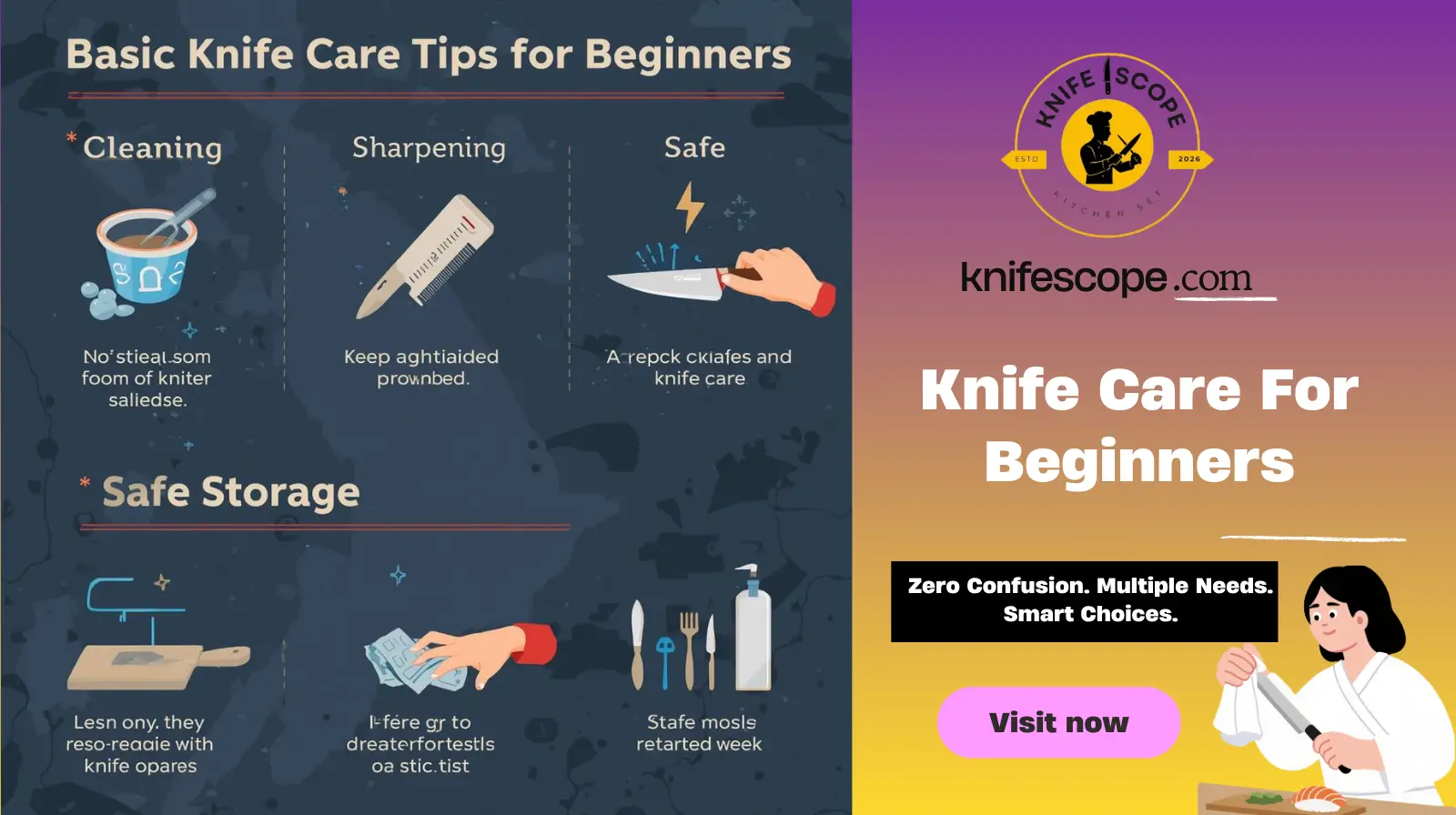 Knife Care For Beginners