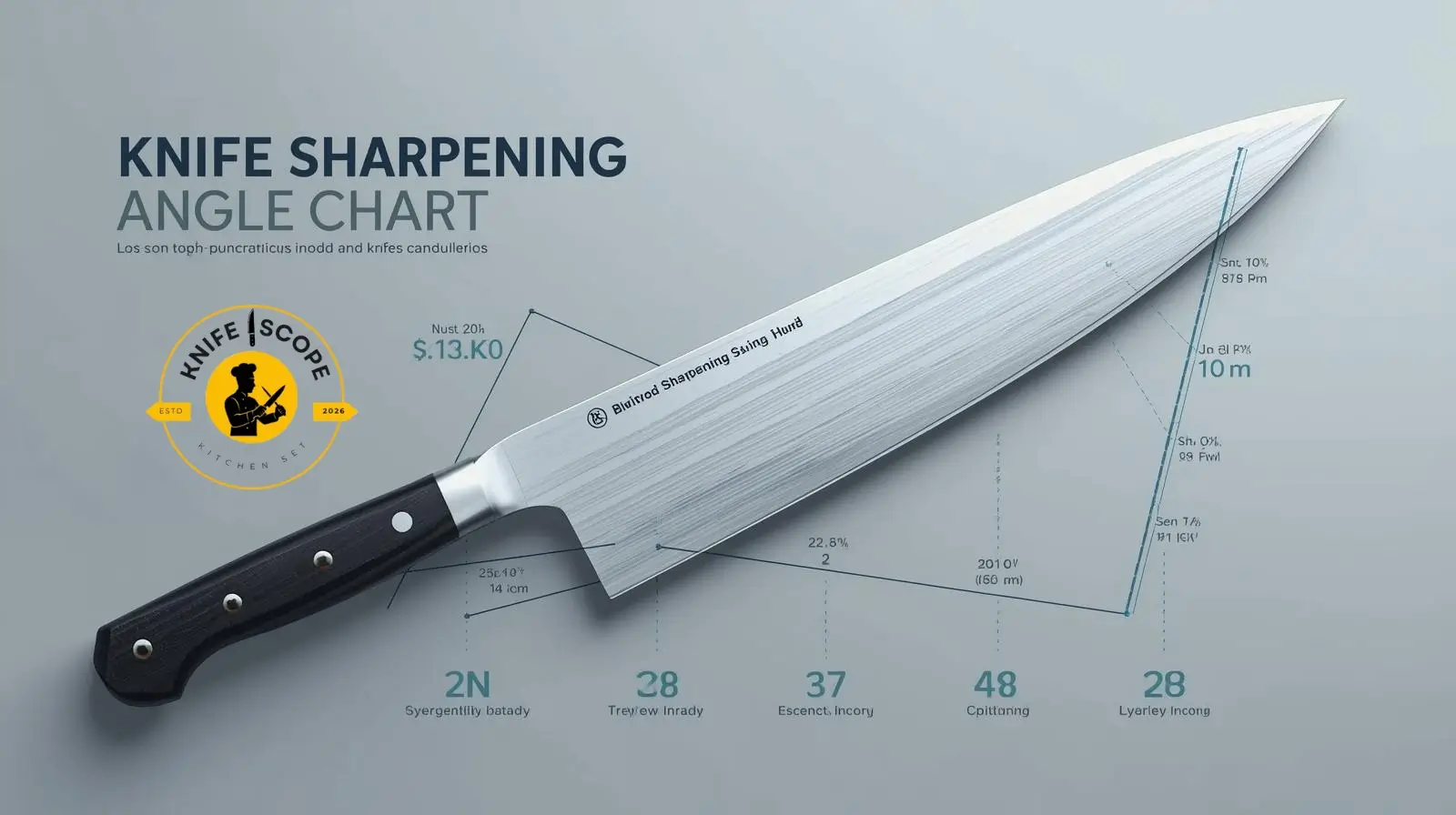 Knife Sharpening Angle Chart