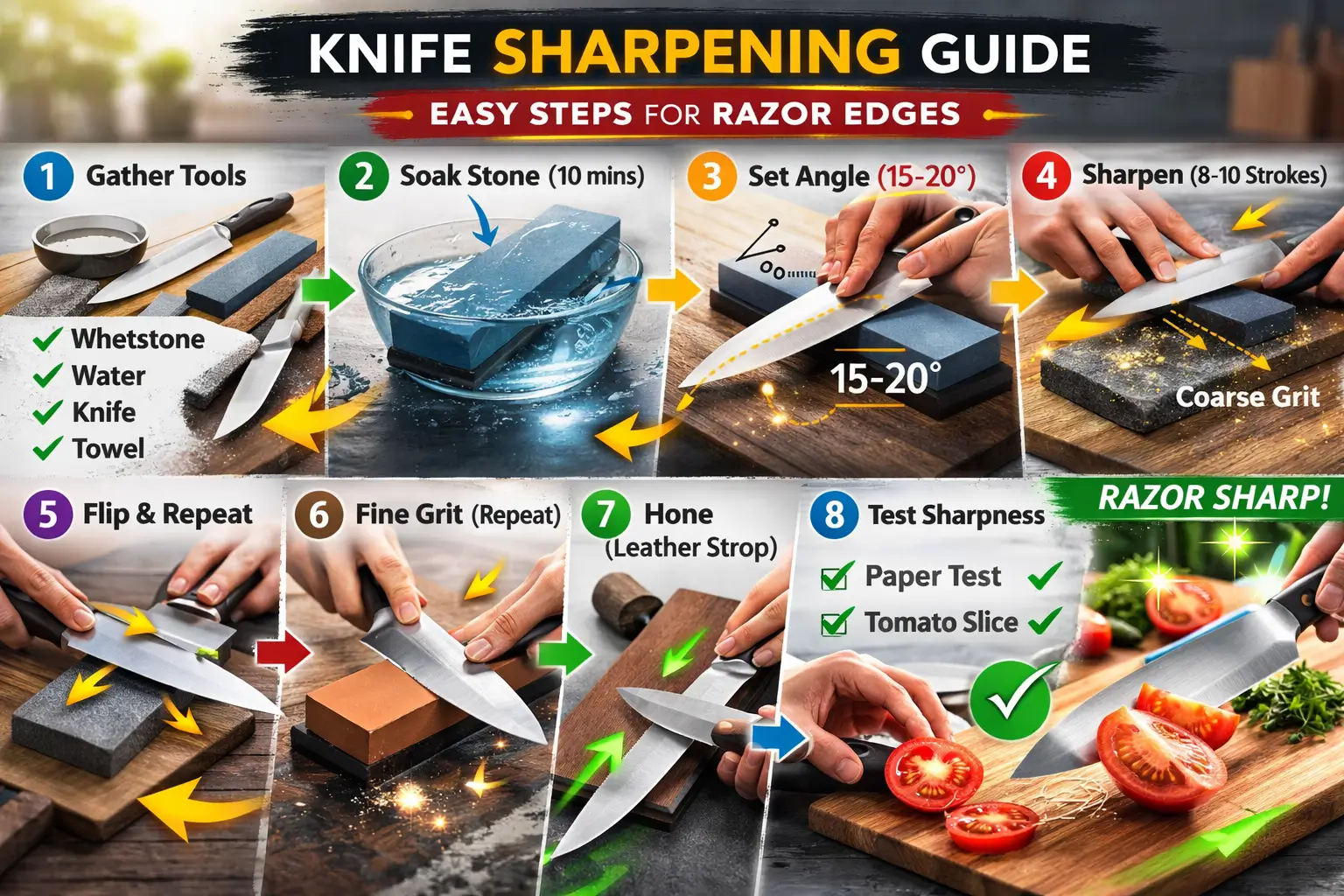 Knife Sharpening Guide