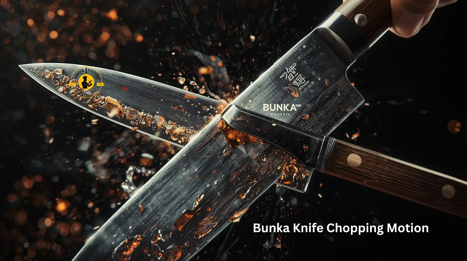 Bunka Knife Chopping Motion