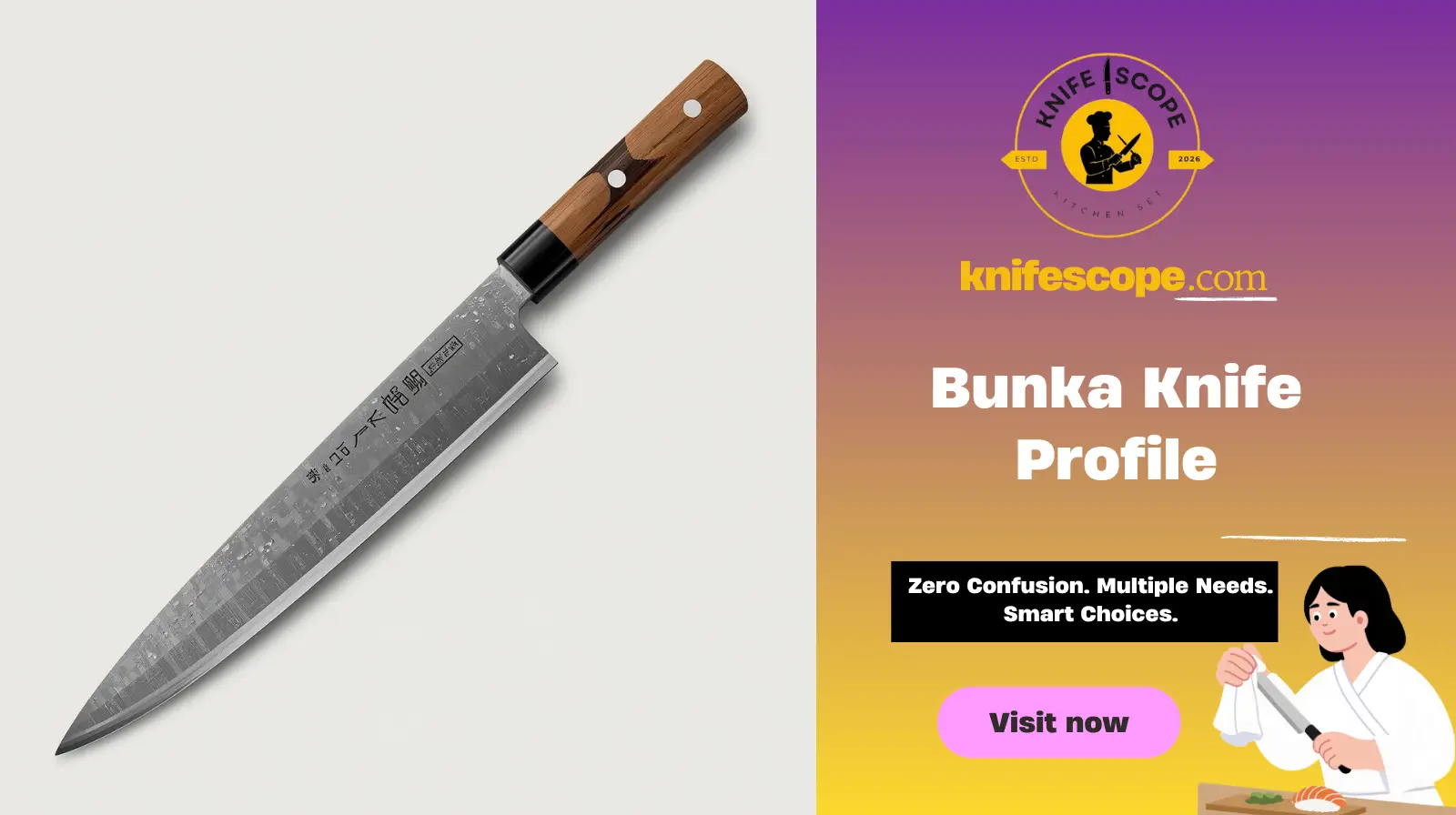 Bunka Knife Profile