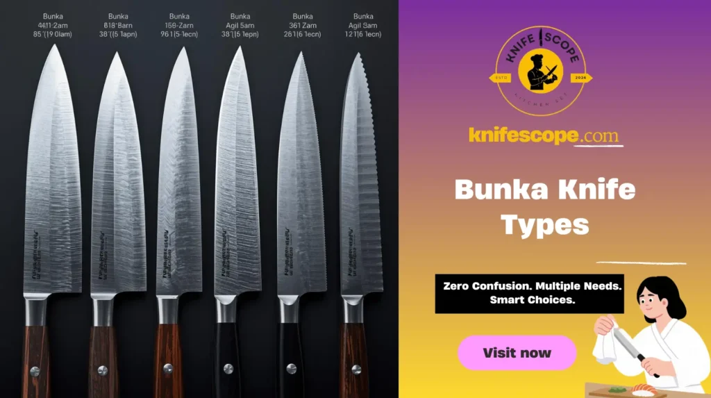 Bunka Knife Types